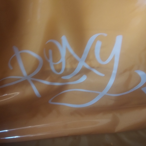 Roxy orange sherbert floral print rolling duffle w - Picture 7 of 8